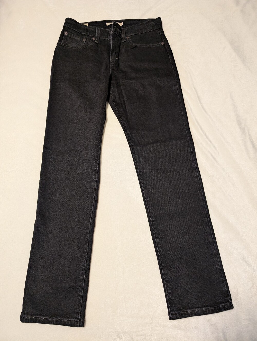 Levi’s Premium Women's Middy Straight Jeans Black - 27